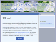 Tablet Screenshot of columbinemusicteachers.org